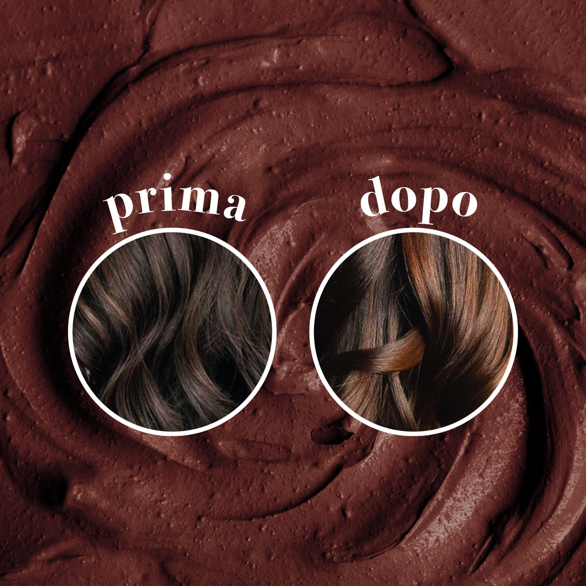 MASCHERA castano caldo CIOCCOLATO