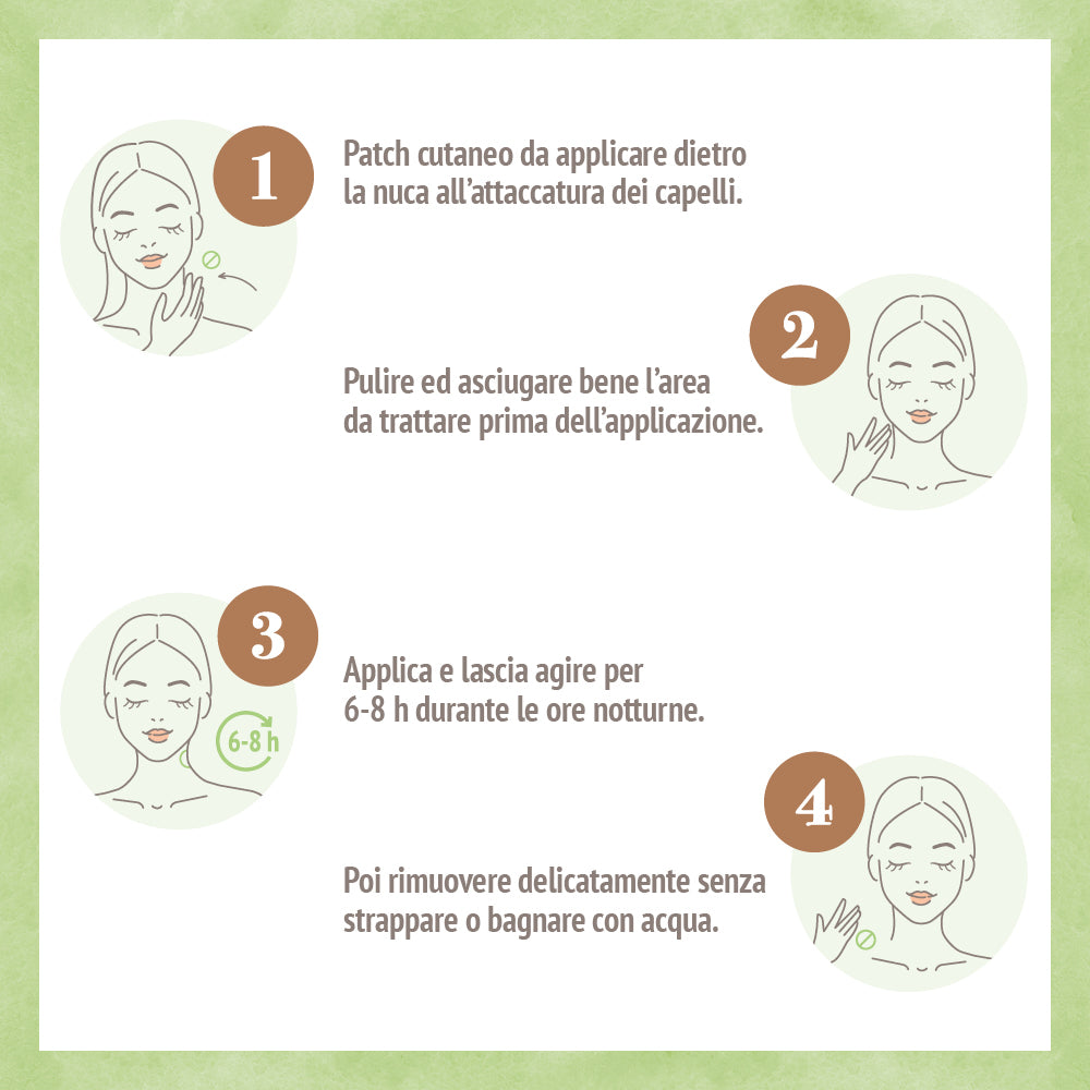 PATCH CUTANEO CAPELLI TENDENTI A CADUTA GINSENG