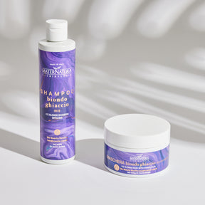 Shampoo Tonalizzante Capelli Biondo Ghiaccio all'Iris