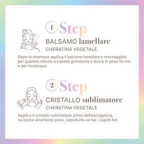 Hair Lamination Kit for Damaged Hair with Plant Keratin