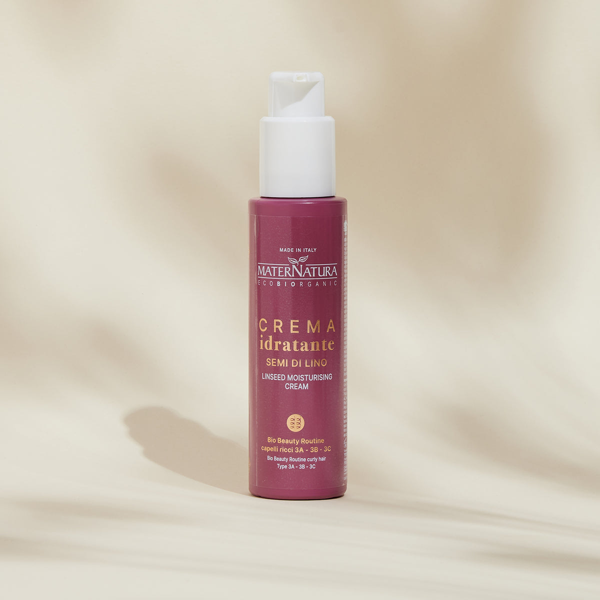 Curly Hair Moisturizing Cream with Linseed