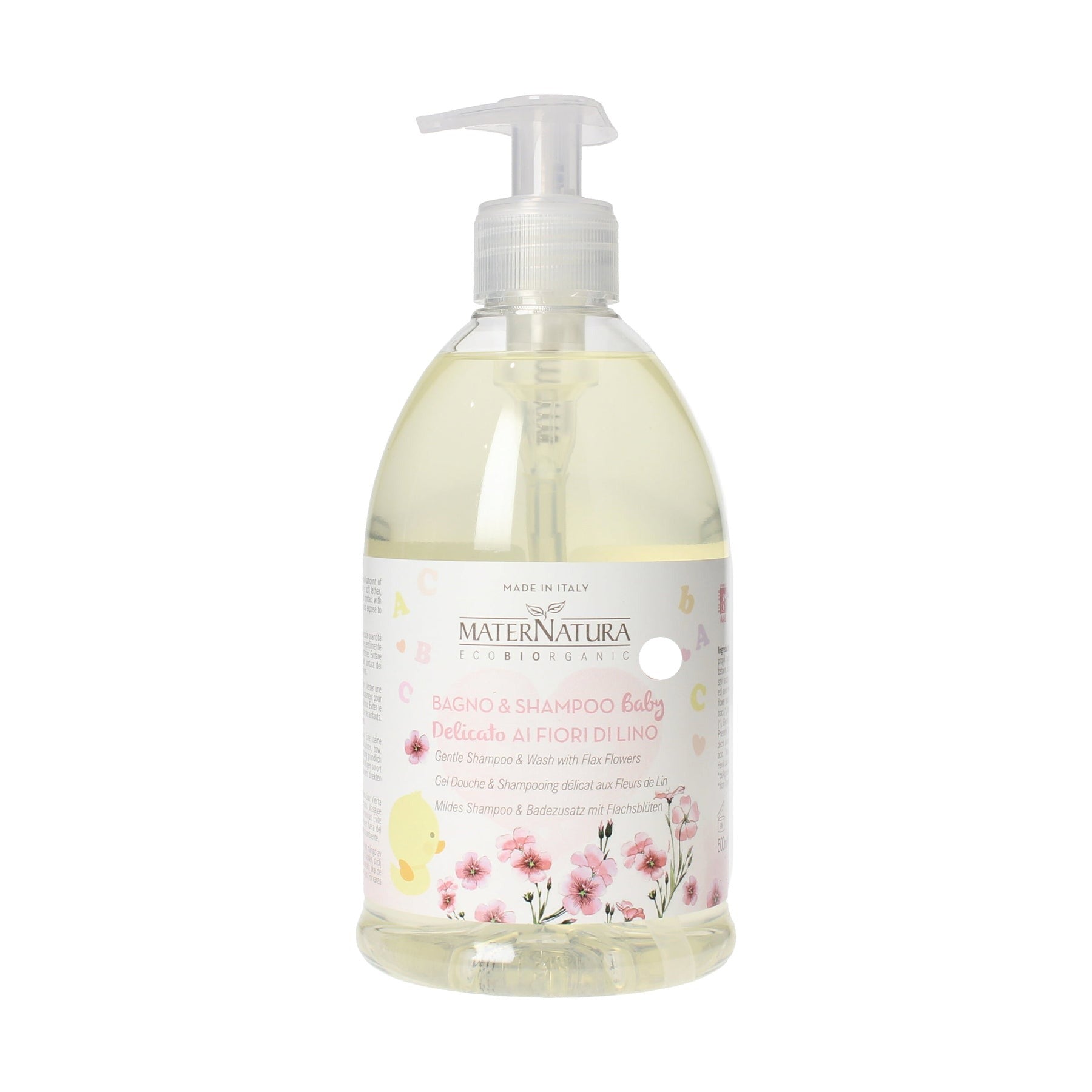 Bagno & Shampoo Baby delicato ai Fiori di Lino